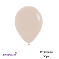 Sempertex White Sand 11" Latex Balloons