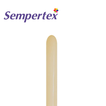 Sempertex White Sand 260 Modelling Balloons 100pk