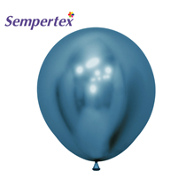 Sempertex Reflex Blue 18" Latex Balloons 15pk