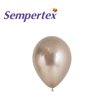 Sempertex Reflex Champagne 5" Latex Balloons 50pk