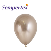 Sempertex Reflex Champagne 12" Latex Balloons 50pk