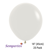 Sempertex Pastel Dusk Cream 18" Latex Balloons 25pk