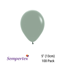 Sempertex Pastel Dusk Laurel Green 5" Latex Balloons 100pk