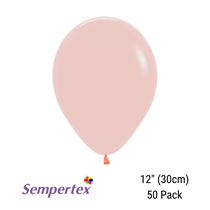 Sempertex Pastel Matte Melon 12" Latex Balloon 50pk