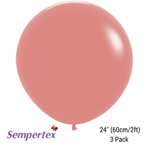 Sempertex Fashion Tropical Coral 24" Latex Balloons 3p