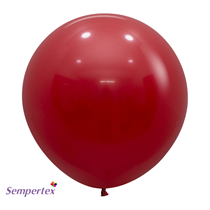 Sempertex Fashion Imperial Red 24" Latex Balloons 3pk