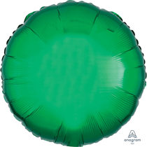 Metallic Green 18" Circle Foil Balloon