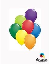 5" Carnival Assorted Latex Balloons 100pk