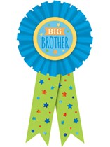 Baby Shower Big Brother Award Ribbon