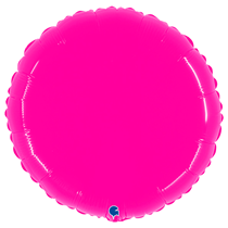 Grabo 21" Shiny Special Pink Round Foil Balloon