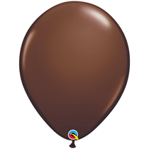 Chocolate Brown 16" Latex Balloons 50pk