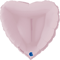 Grabo Pastel Pink 22" Heart Foil Balloon