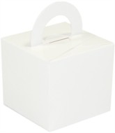 Balloon Weight/Gift Box White - 10pk