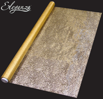 Gold Sheer Organza Fabric Roll 70cm x 10M