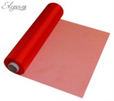 Red Organza Roll - 29cm x 25M