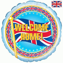 Welcome Home 18" Round Foil Balloon