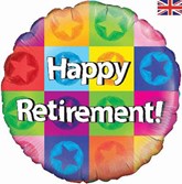Happy Retirement 18" Foil Balloon