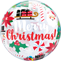 Everything Merry Christmas 22" Bubble Balloon