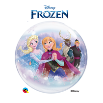 Disney Frozen Cartoon 22" Bubble Balloon