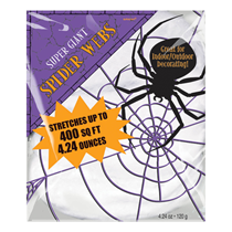 Halloween Stretchy Spiders Web 120g