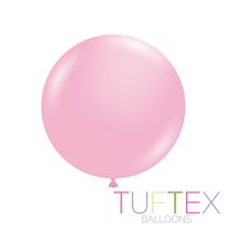 Tuftex Standard Baby Pink 24" Latex Balloons 3pk