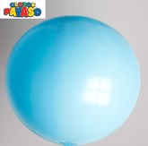 Globos Sky Blue 2ft (24") Latex Balloons 10pk
