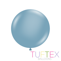 Tuftex Standard Blue Slate 24" Latex Balloons 3pk