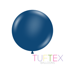 Tuftex Standard Navy 24" Latex Balloons 3pk