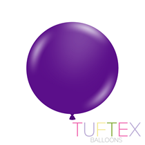Tuftex Standard Plum Purple 24" Latex Balloons 25pk