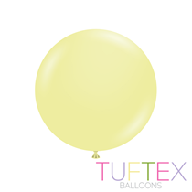 Tuftex Standard Lemonade 24" Latex Balloons 3pk