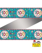 Rachel Ellen Blue Age 100 Foil Banner