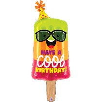 Have A Cool Birthday Ice Lolly 45" Large Foil Balloon