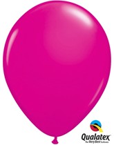 Qualatex Fashion 11" Wild Berry Latex Balloons 100pk
