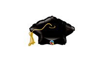 Graduation Cap 14" Minishape Foil Balloon
