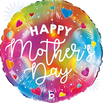 Grabo Happy Mother's Day Colourful Opal 18" Foil Balloon