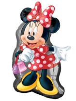 Minnie Mouse Red 32" Supershape Foil Balloon