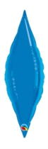 Sapphire Blue 27" Foil Taper Balloon