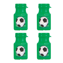 Football MIni Bubble Bottles 4pk