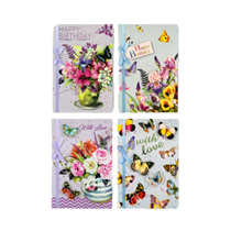 Floral Greeting Cards 24pk