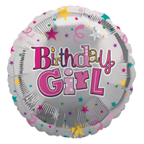 Birthday Girl 18" Foil Balloon