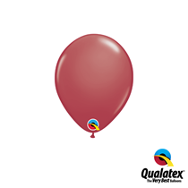 Qualatex Fashion 5" Cranberry Latex Balloons 100pk