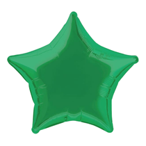 Green 18" Star Foil Balloon
