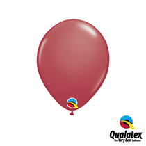 Qualatex Fashion 11" Cranberry Latex Balloons 100pk