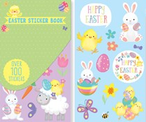 Easter Sticker Book 100pk