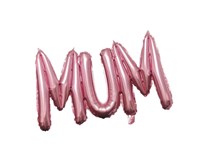 Mother's Day Pink Mum 13" Air Fill Foil Balloon
