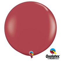 Qualatex Fashion 3ft Cranberry Latex Balloons 2pk