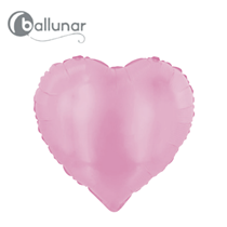 Matt Pink 18" Heart Foil Balloon
