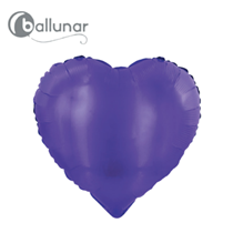 Purple 18" Heart Foil Balloon