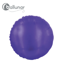Purple Round 18" Foil Balloon