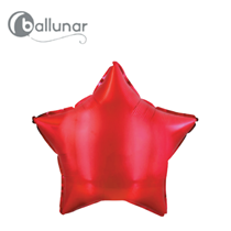 Ballunar Red 21" Star Foil Balloon